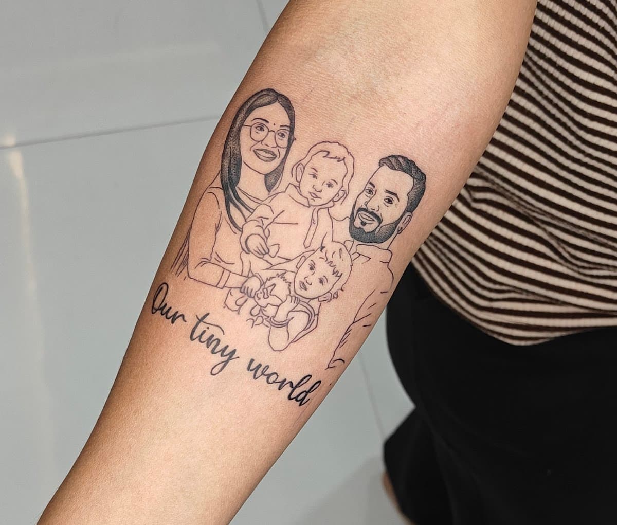Galaxy tattoo surat