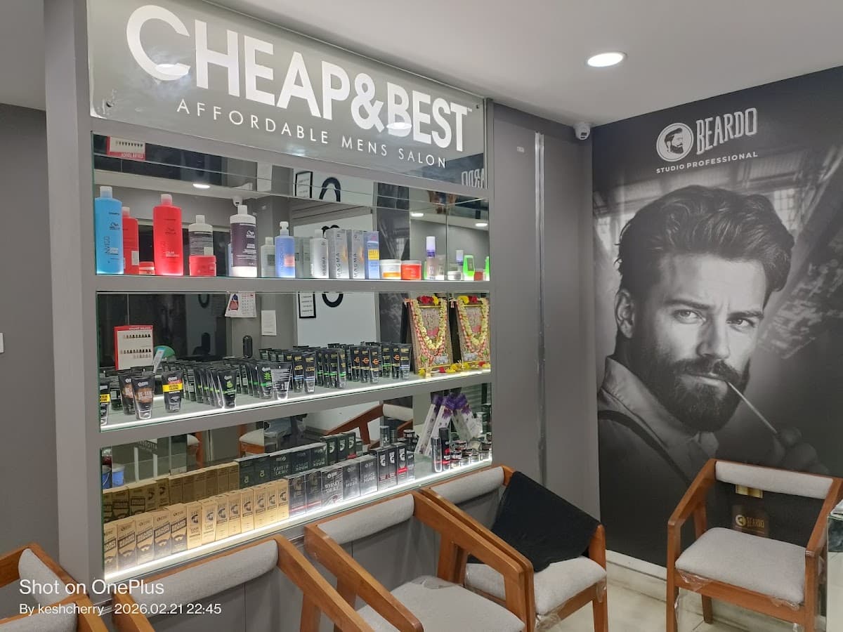 Cheap and Best Men's Salon, Domlur