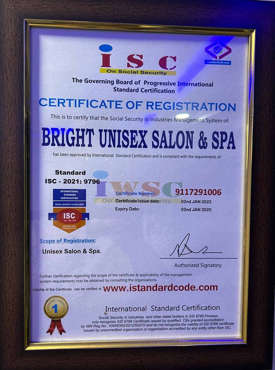Bright Unisex Salon and Spa