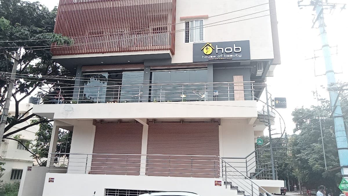 hob-house of beauty Unisex Beauty Salon Canara Bank Layout