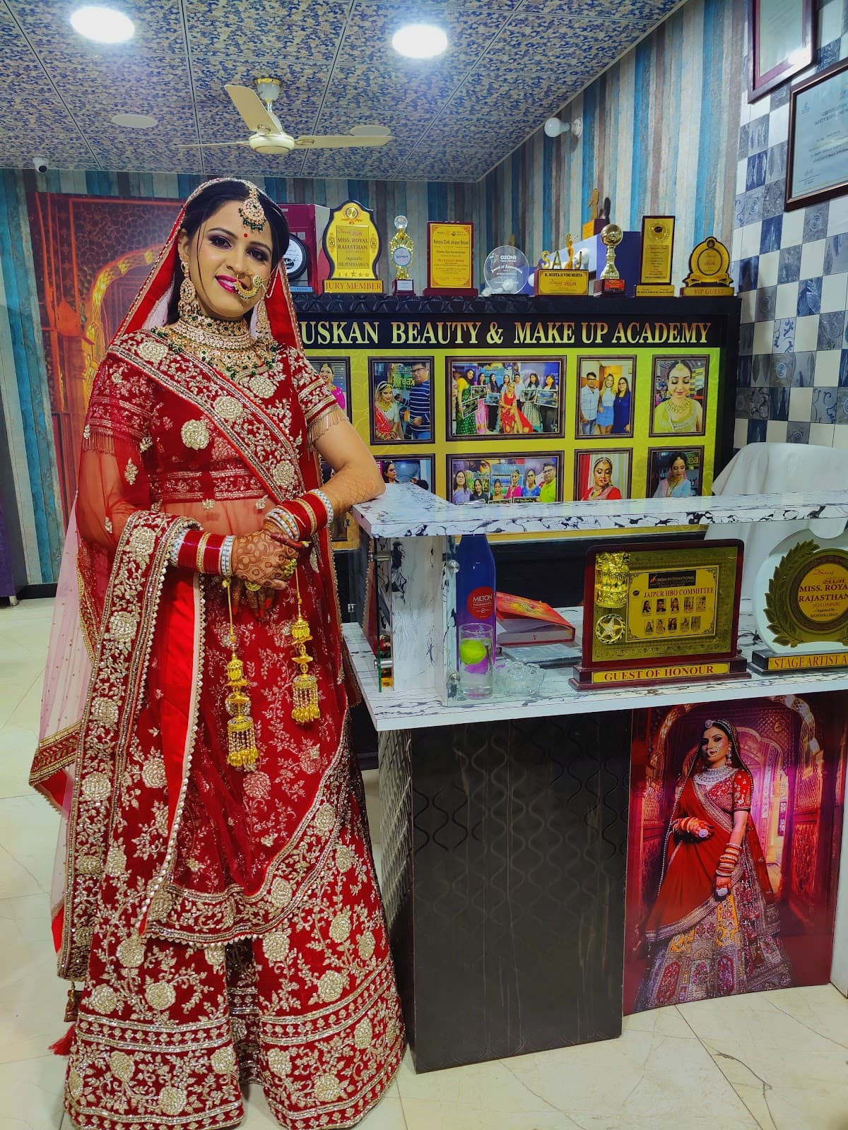 MUSKAN BEAUTY & MAKE up academy.Hair ,skin ,& Make up salon