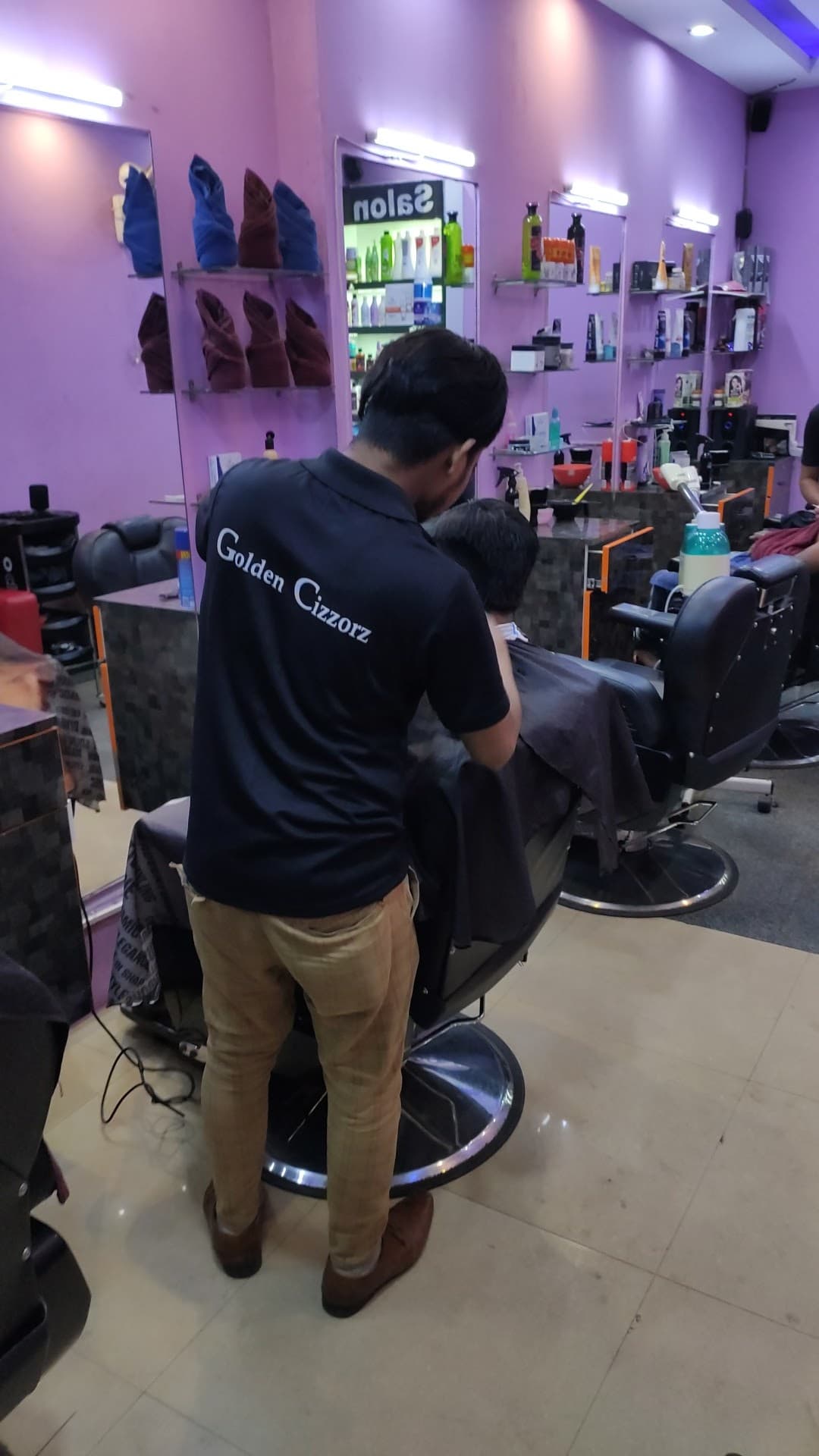 Golden Scissors salon Bangalore