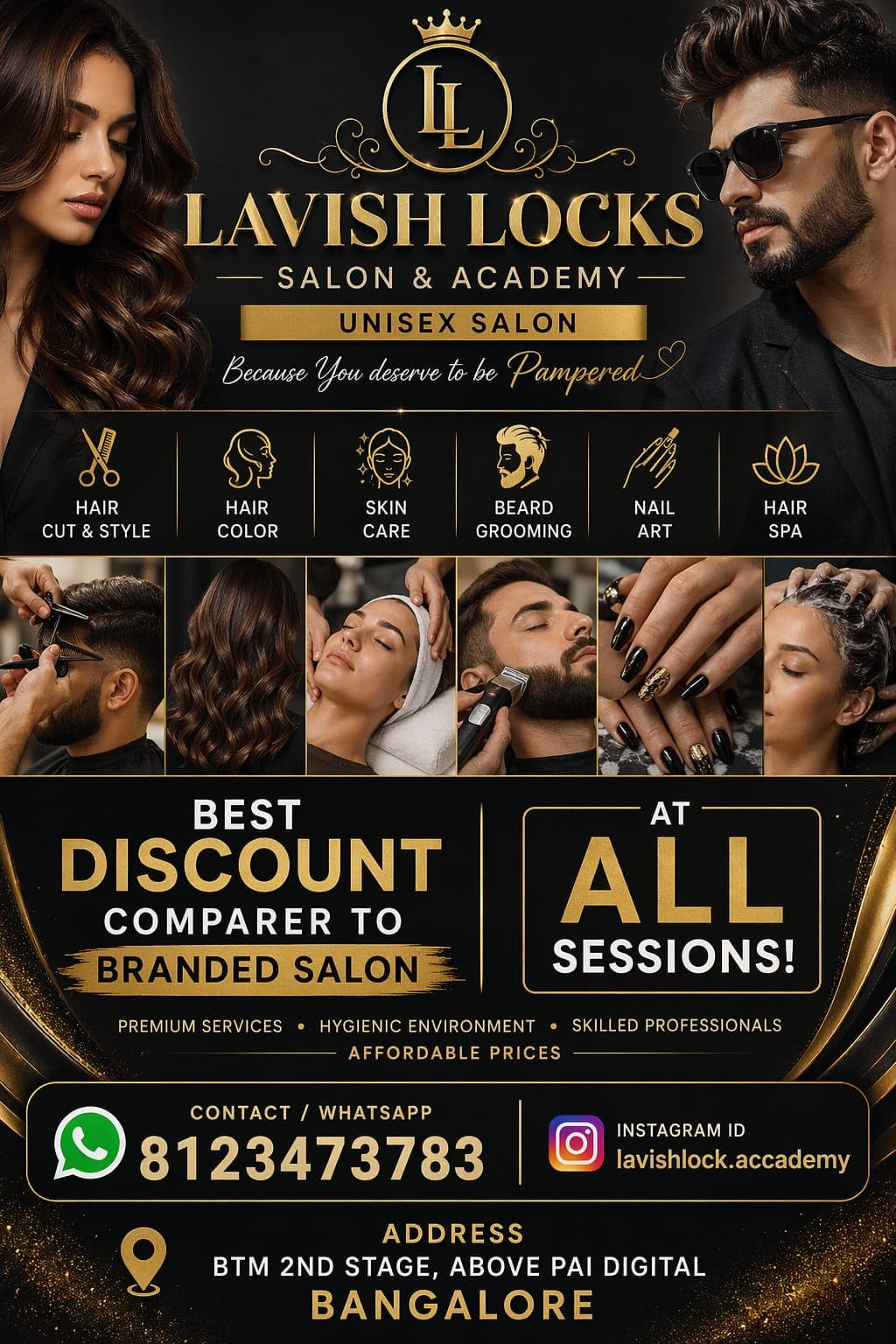 LAVISH LOCKS SALON & ACADEMY