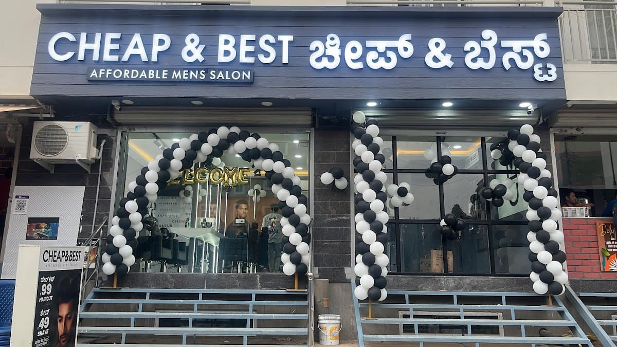 Cheap and Best Men's Salon,Ashwath Nagar, Marathahalli-01.