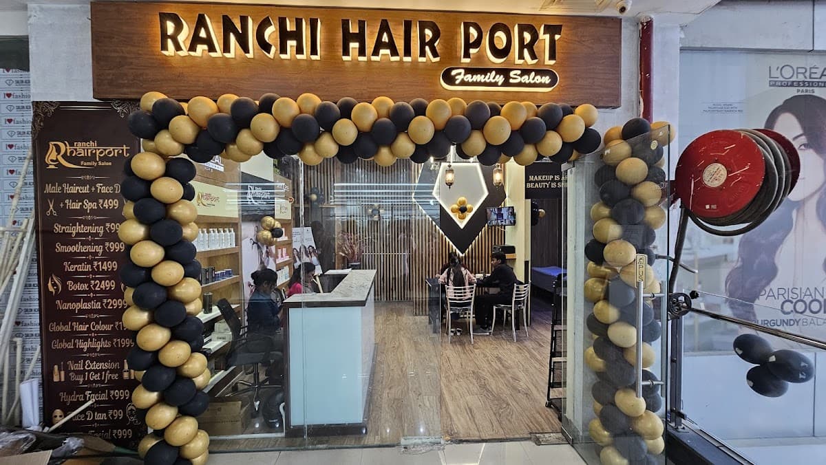 Ranchi Hair port Family Salon Lalpur Chowk