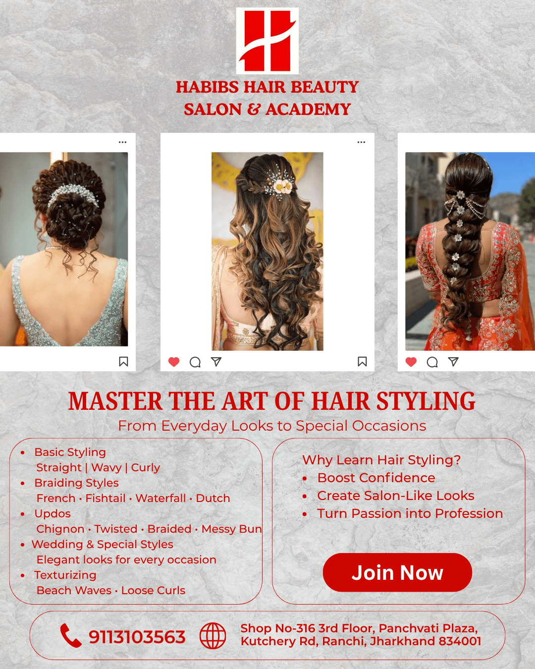 HABIBS HAIR BEAUTY SALON & ACADEMY