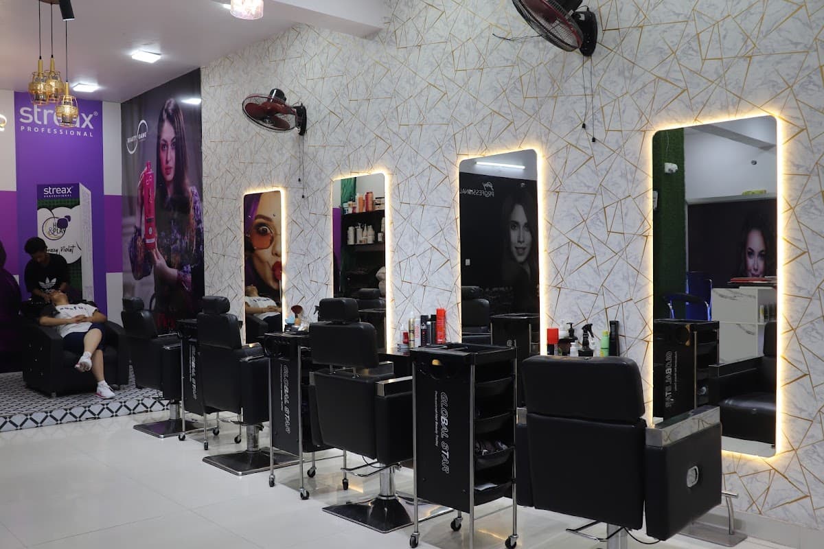 Shoaib Hairport unisex salon Best makeup studio