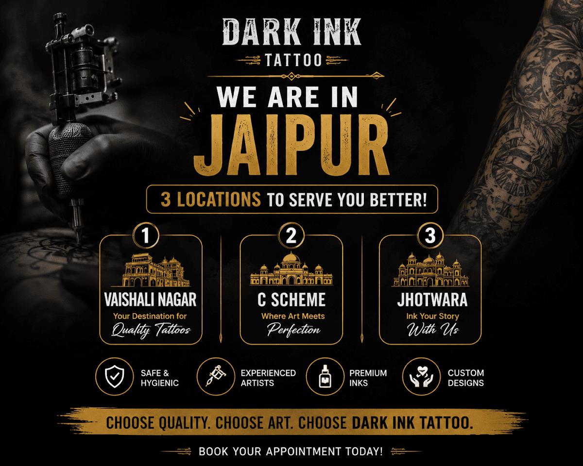 Dark Ink Tattoo Jaipur (Best Tattoo Studio In Jaipur )