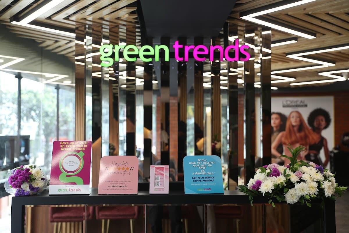 Green Trends Unisex Hair & Beauty Salon - Borewell Road | Whitefield | Men, Women & Kids