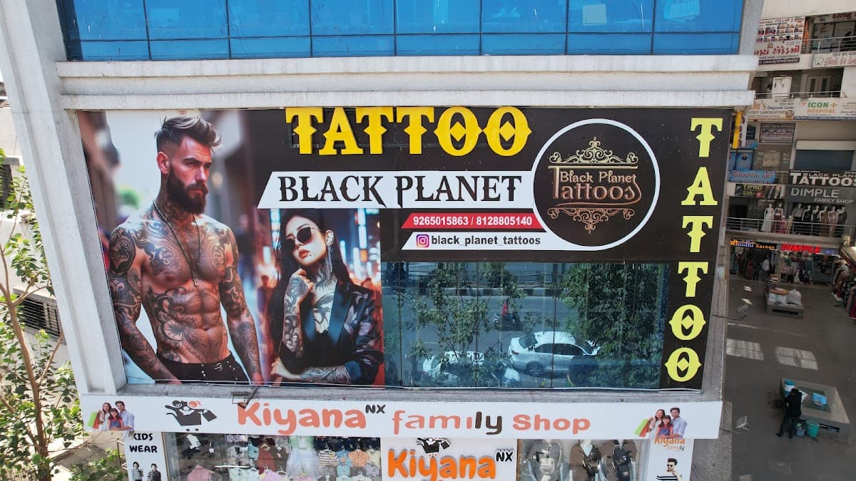 Black Planet Tattoos