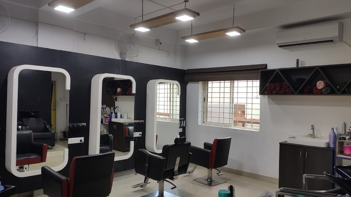 Retro unisex salon