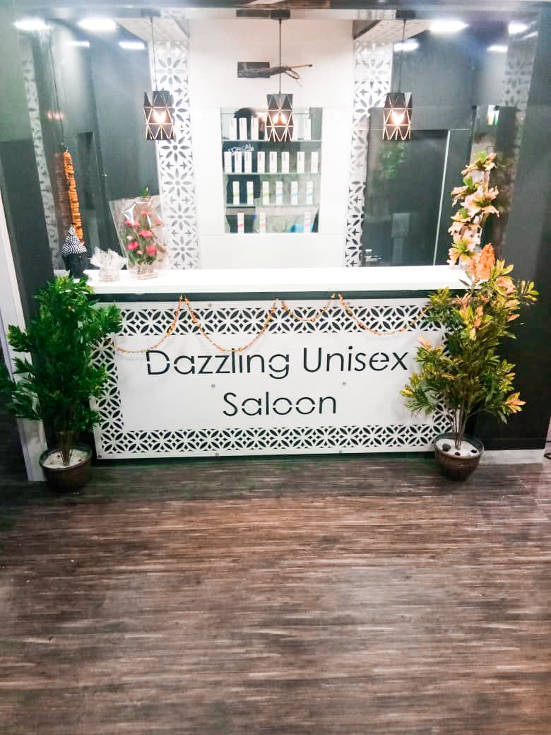 Dazzling unisex salon