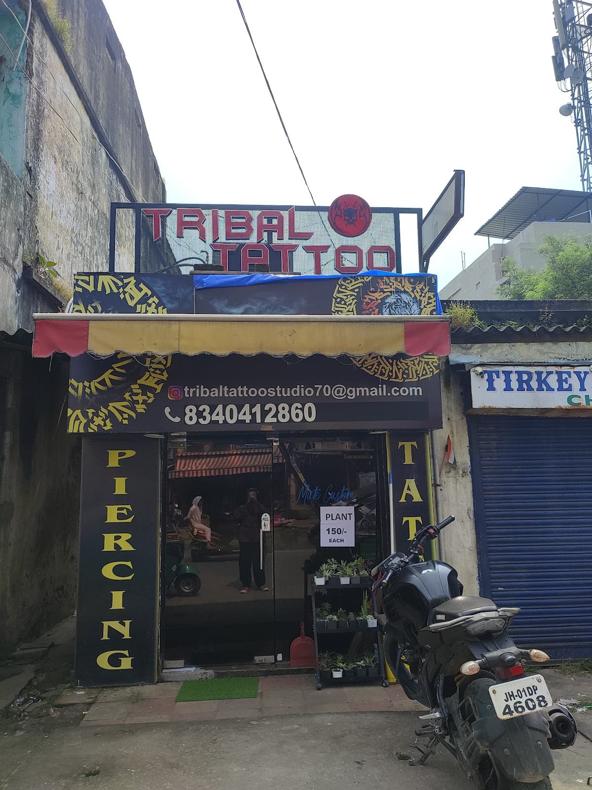 Tribal tattoo studio ranchi