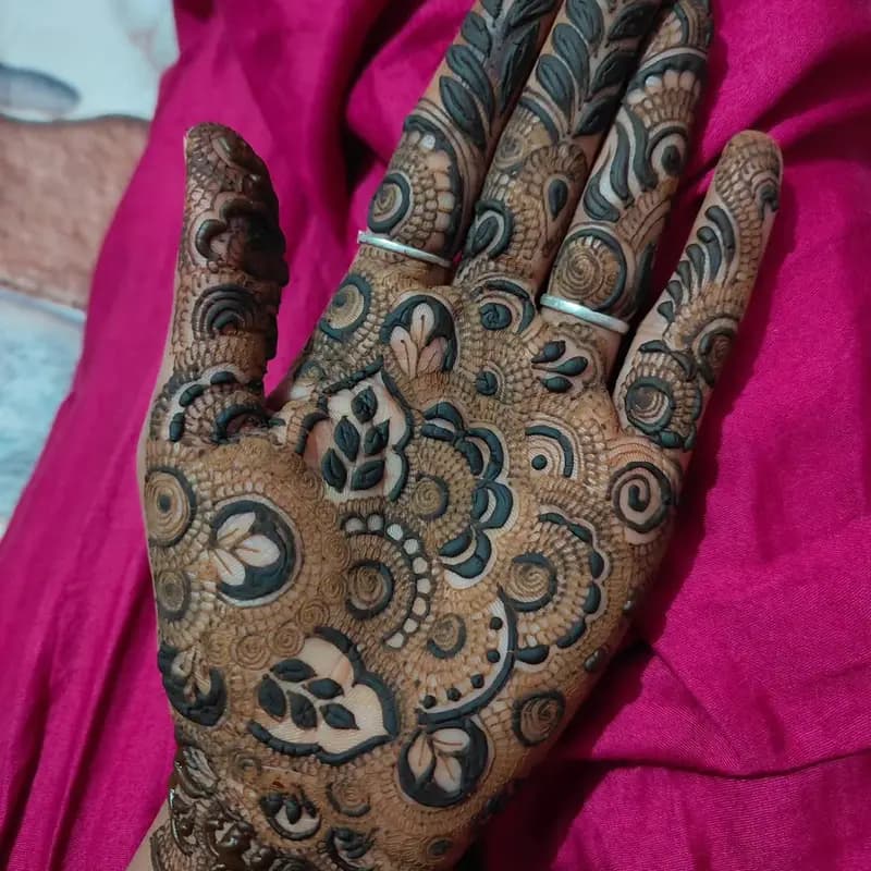 Full Palm Henna