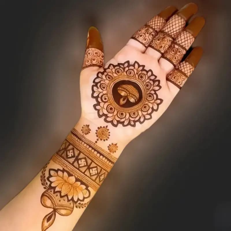 Diwali Mehandi Design