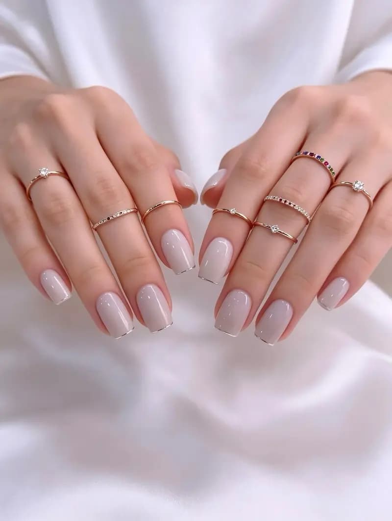 Milky Nude Luxe Nails