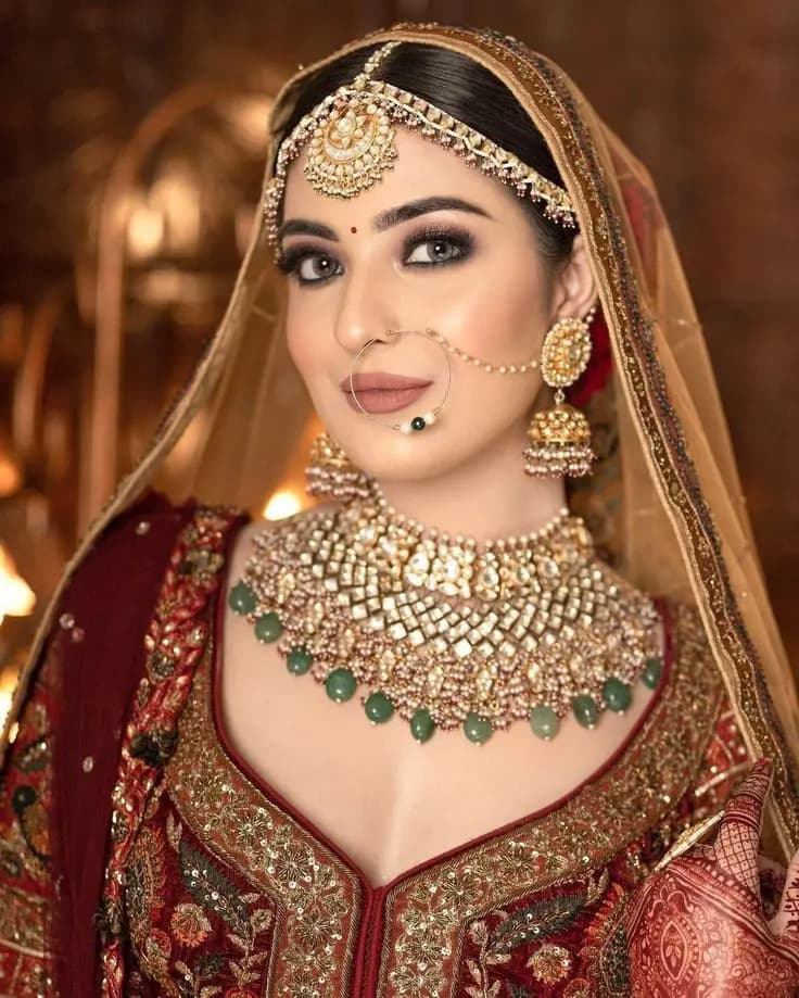 Classic North Indian Bridal Style