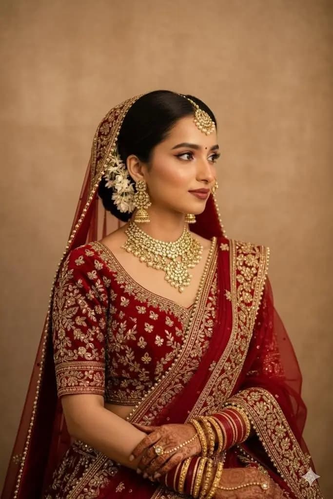 Luxury Bridal Glam Look