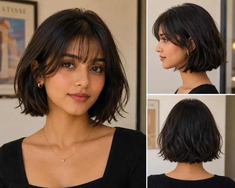 French Girl Bob