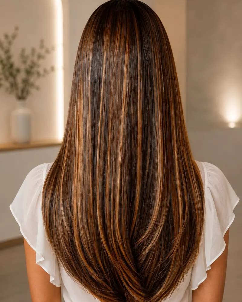 Chocolate Caramel Highlights