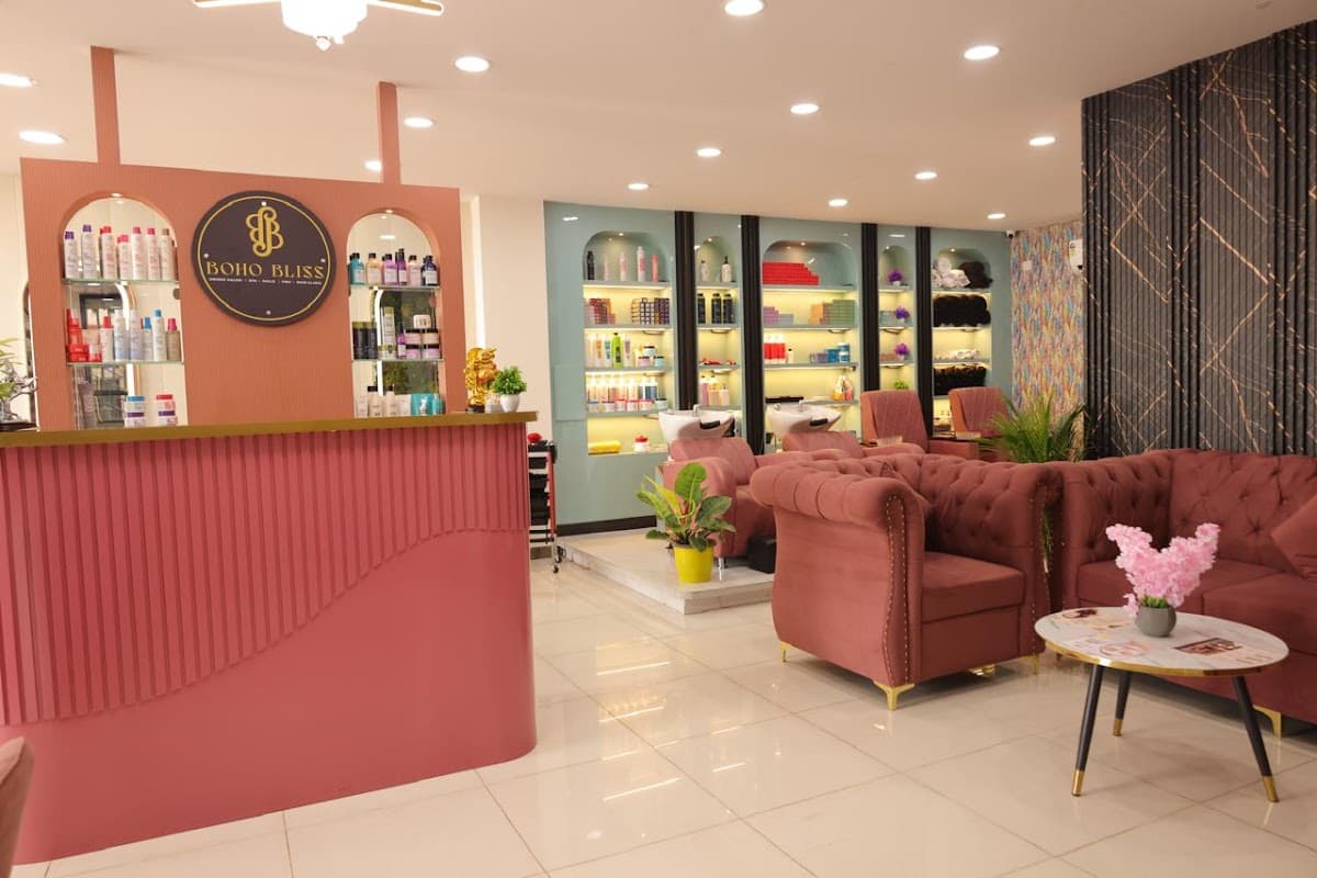 Boho Bliss Unisex Salon | Nail Studio | Body Massage | Body Spa | Permanent Makeup | Makeup studio | Academy