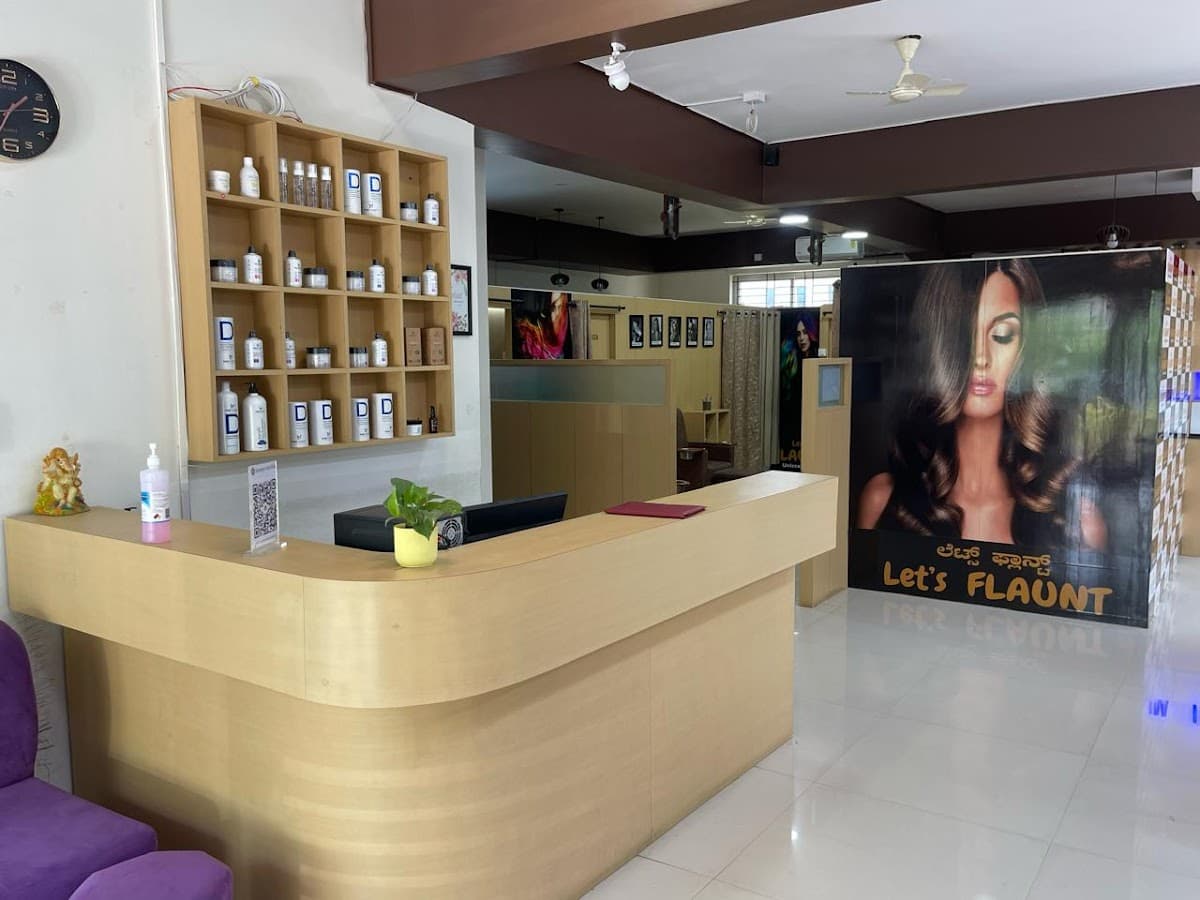 Let’s flaunt unisex salon