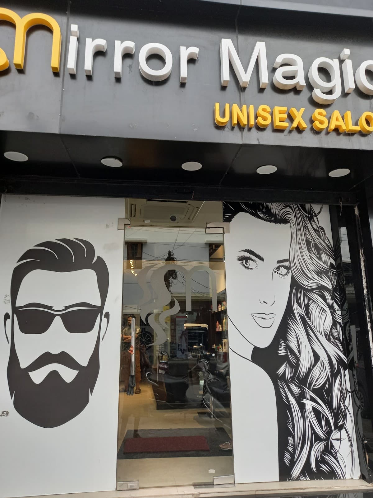 Mirror magic unisex salon