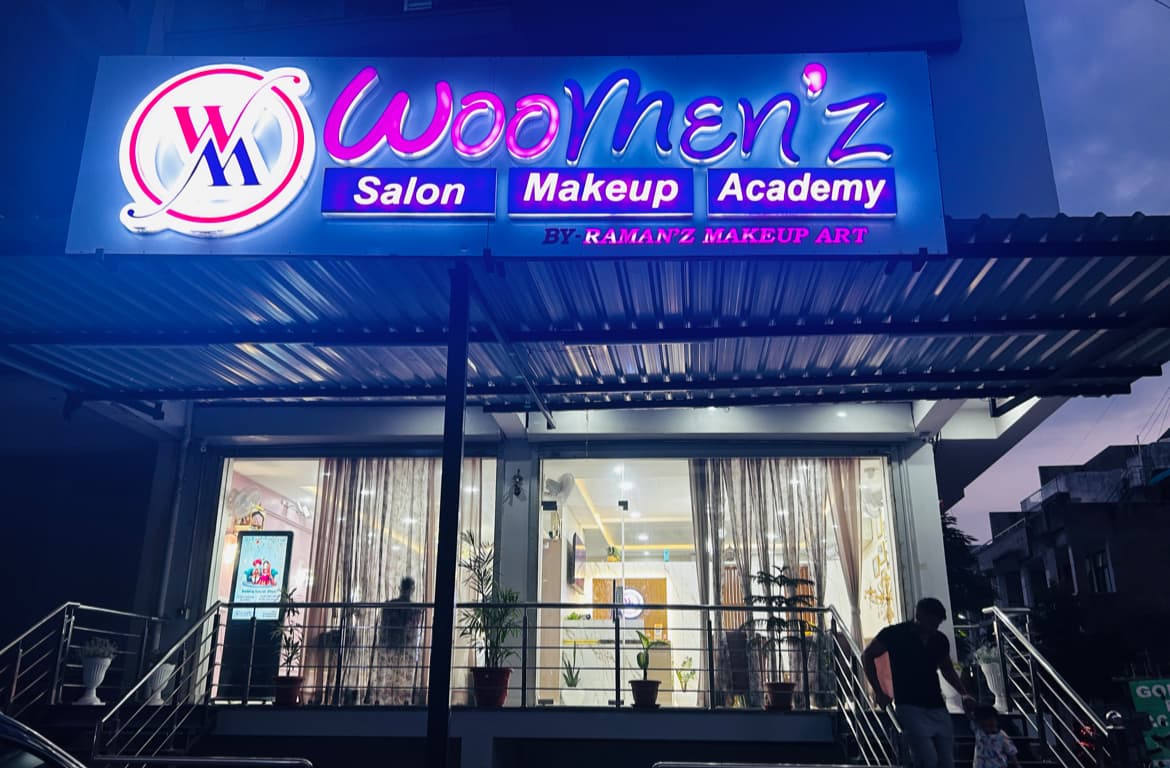 Woomen'z Unisex Salon | Makeup Studio | Makeup And Hair Academy - By Raman'z Makeup Art