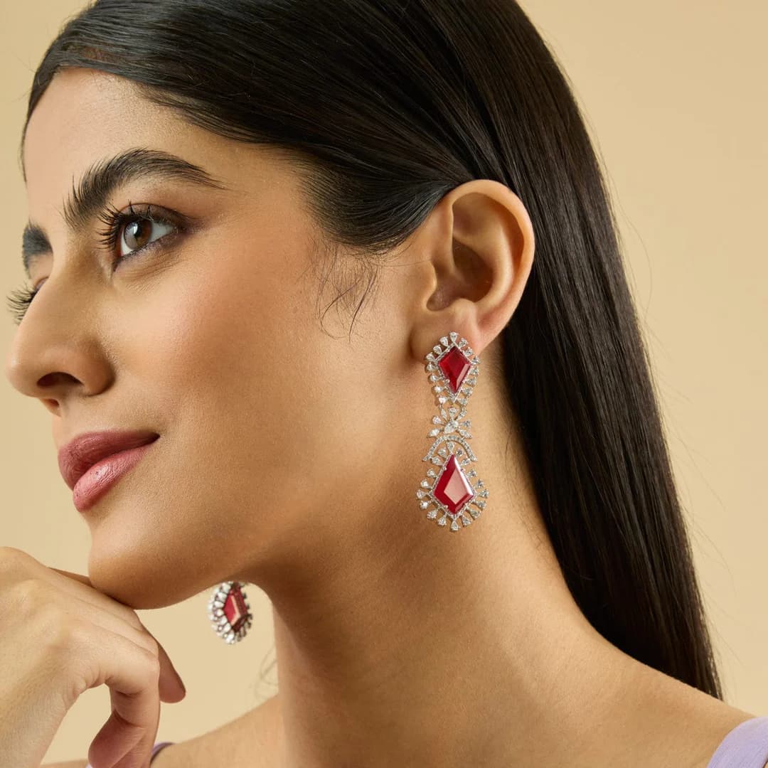 Party Zircon Earring