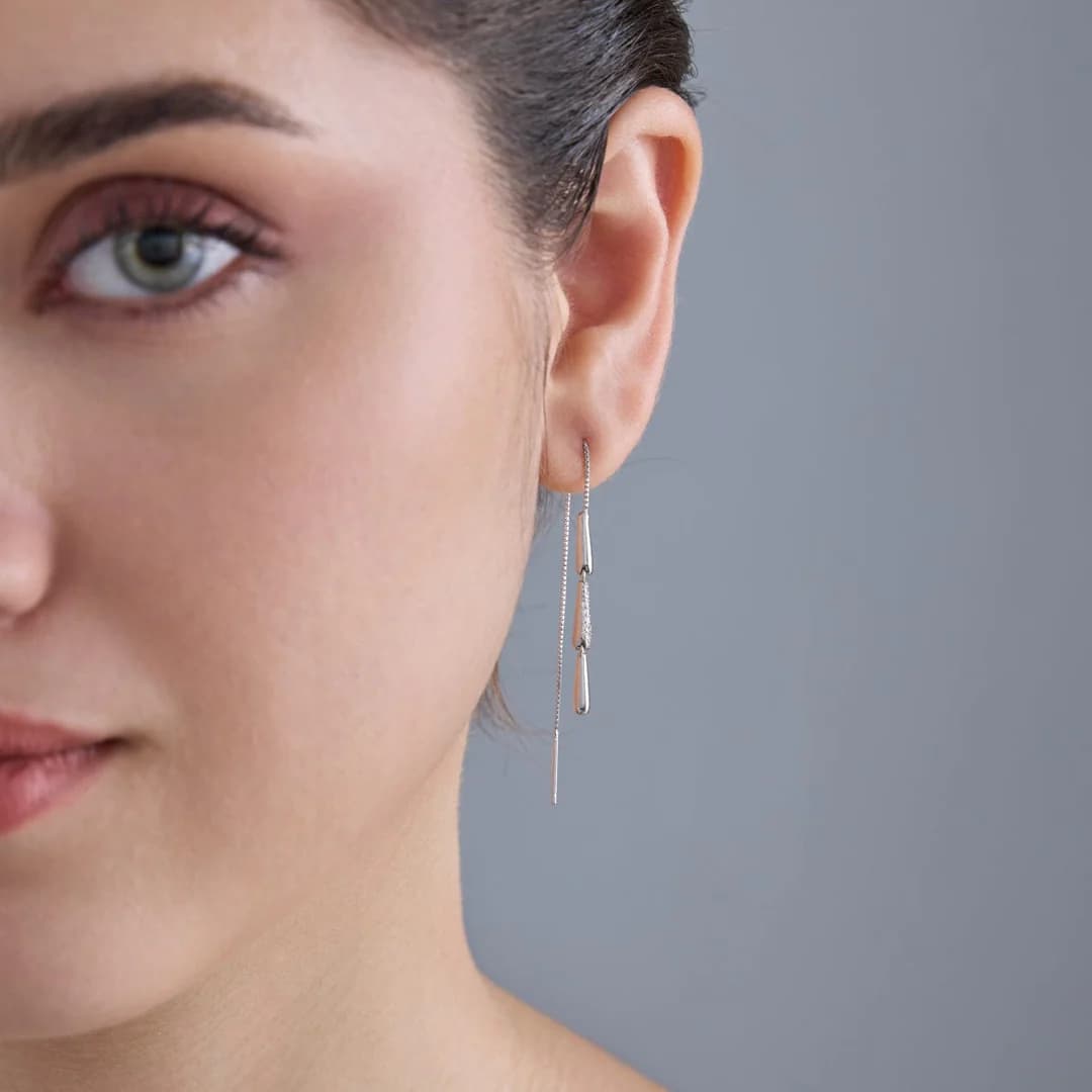 Silver Earring
