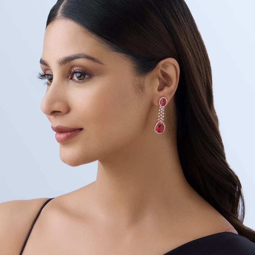 Zircon Earring