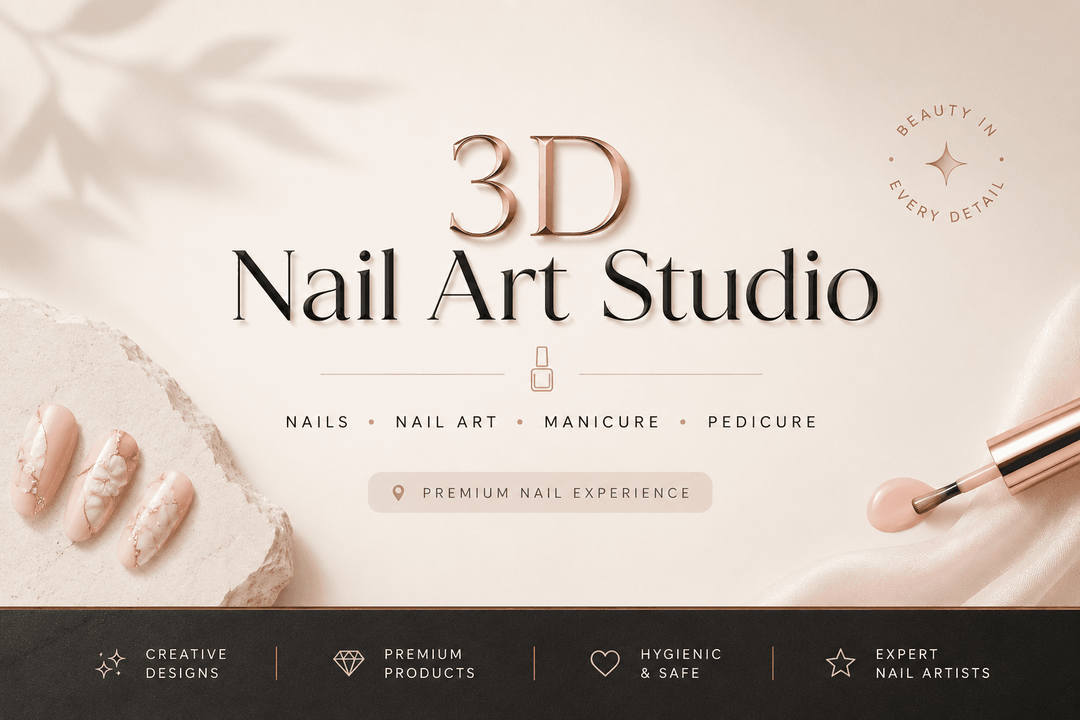 3D Nail Art Studio